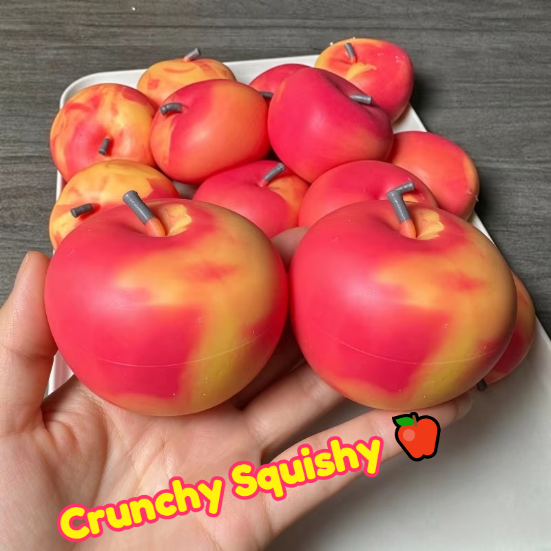 Novelty Gifts - لعبة تخفيف التوتر بتصميم التفاح المقرمش
