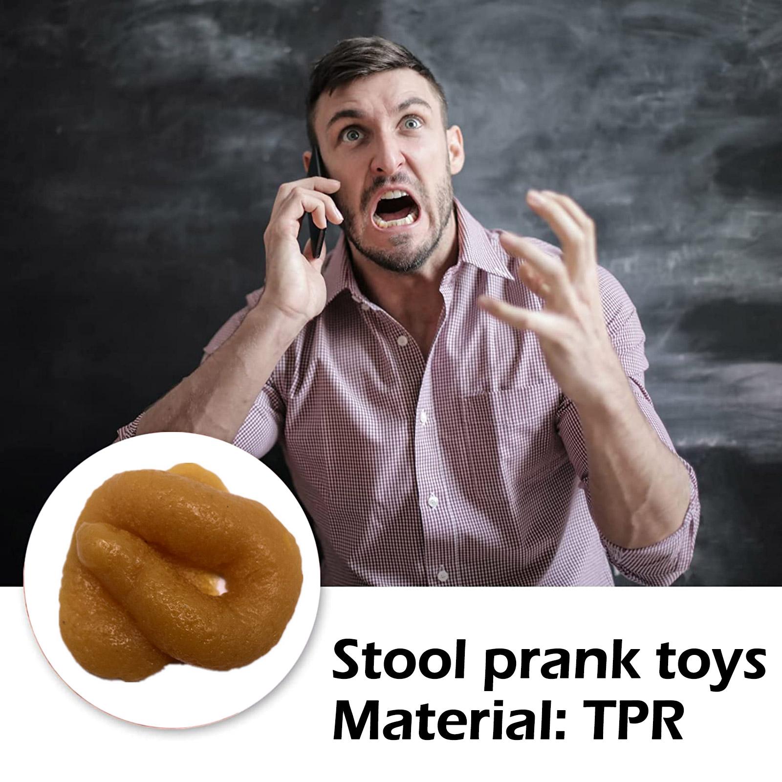 لعبة محاكاة براز واقعية آمنة و - مراجعة Fake Poop Gag Gift وسعره