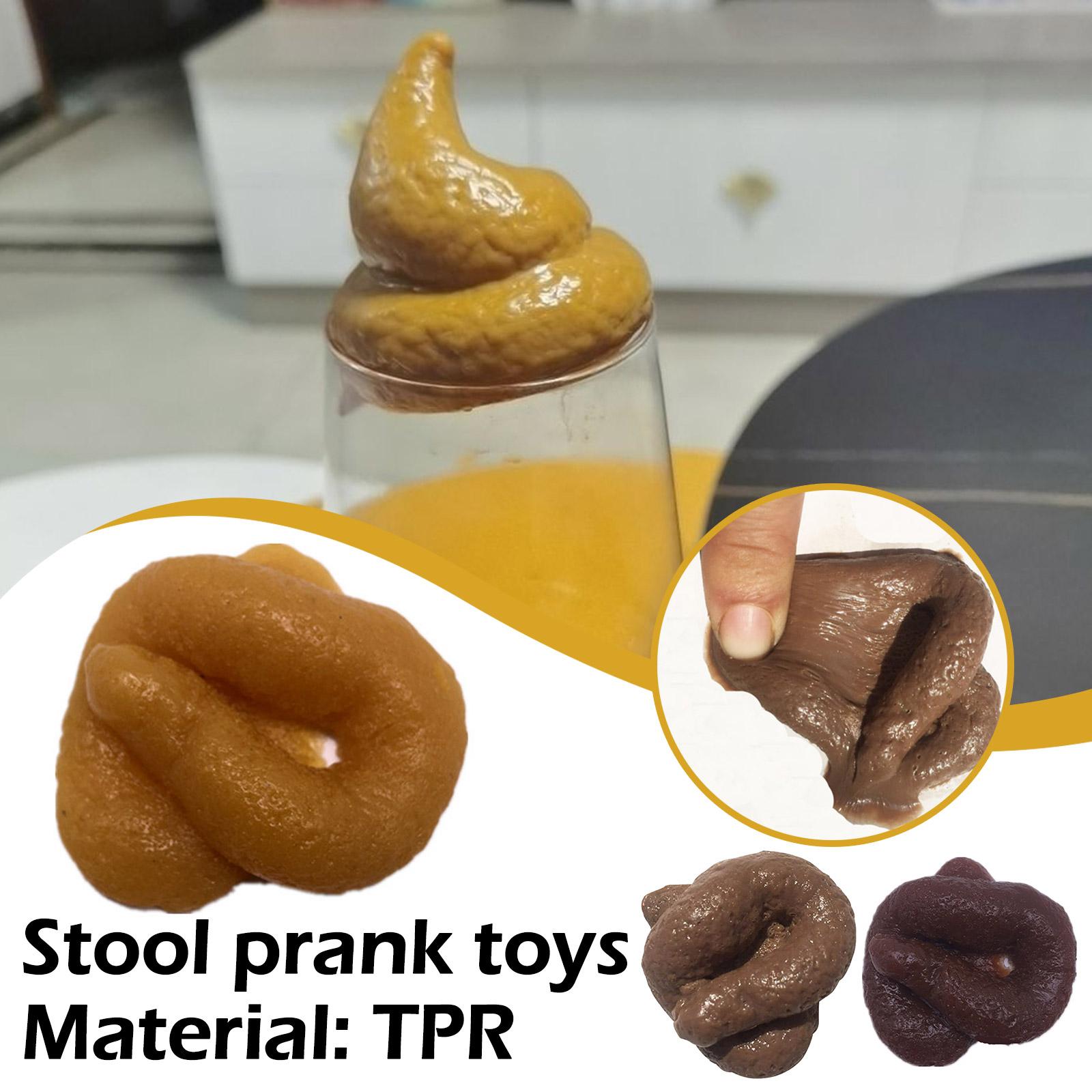 لعبة محاكاة براز واقعية آمنة و - مراجعة Fake Poop Gag Gift وسعره