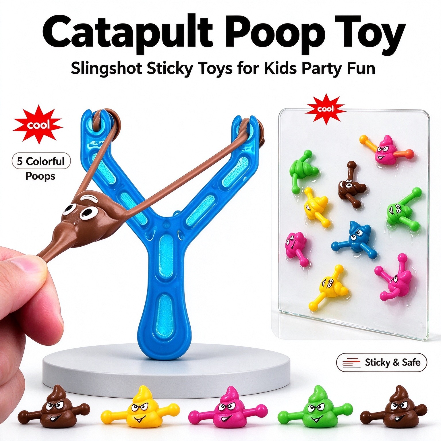 5 قطع من ألعاب المقالب المضحكة - مراجعة Fake Poop Gag Gift وسعره