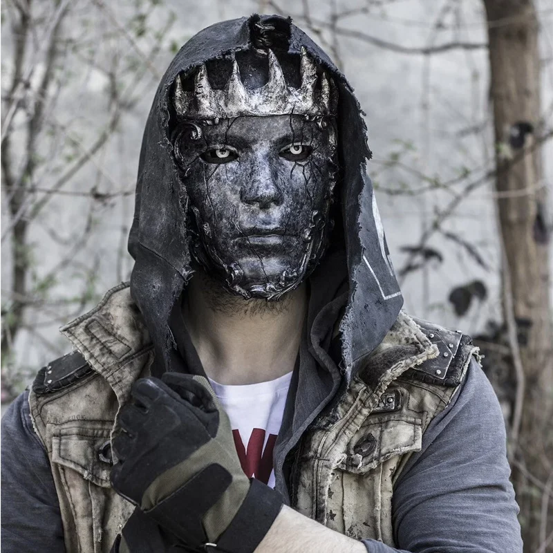 قناع الهالوين الهاوية الملك وو - مراجعة Led Purge Mask Halloween وسعره