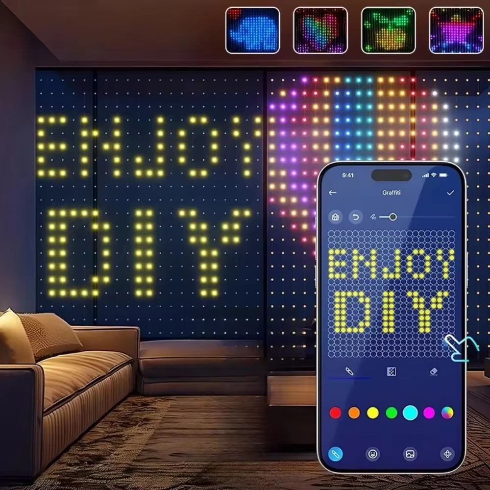 مجموعة أضواء شبكية بنمط هدايا  - مراجعة Novelty Gifts وسعره