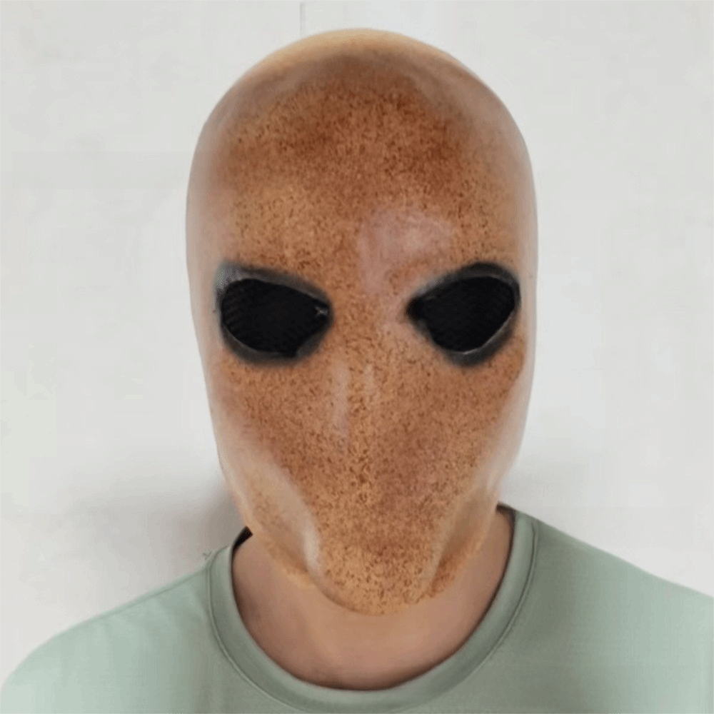 قناع سليندرمان للهالوين، قناع  - مراجعة Latex Alien Mask Realistic وسعره