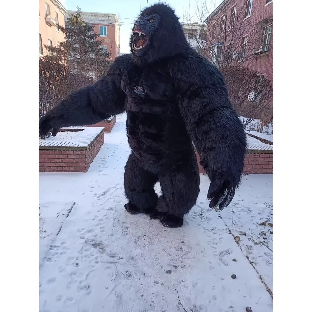 زي غوريلا قابل للنفخ بألوان زا - مراجعة Inflatable Dinosaur Costume Adult وسعره