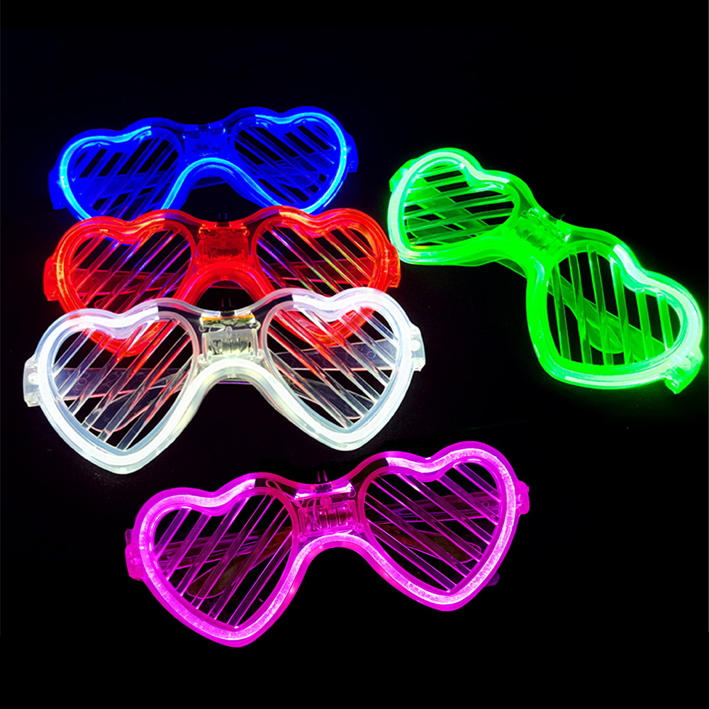5/10/15/20/30 قطعة Led النيون  - مراجعة Glow In The Dark Party Glasses وسعره