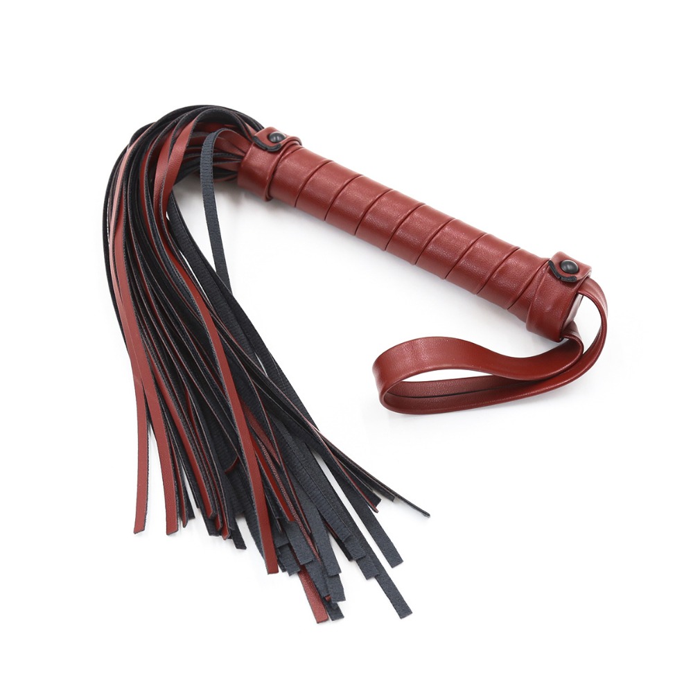 سوط جلدي مثير لألعاب BDSM، سوط - مراجعة Party Supplies وسعره