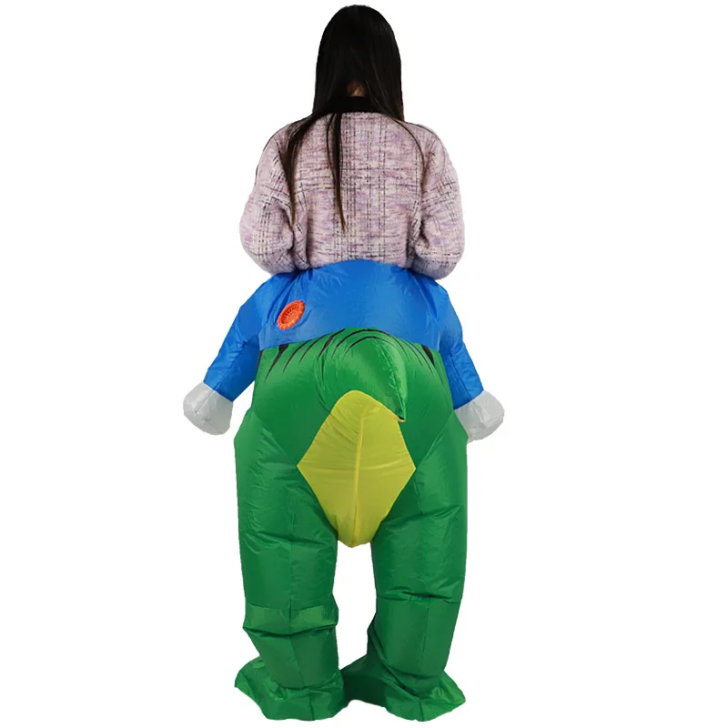 زي تيرانوصور ريكس القابل للنفخ - مراجعة Inflatable Dinosaur Costume Adult وسعره